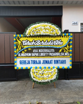 Papan Bunga Duka di Sucen